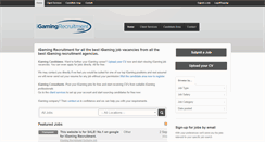 Desktop Screenshot of igamingrecruitment.com